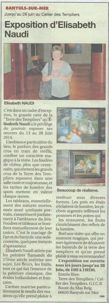 article Indépendant Août 2013